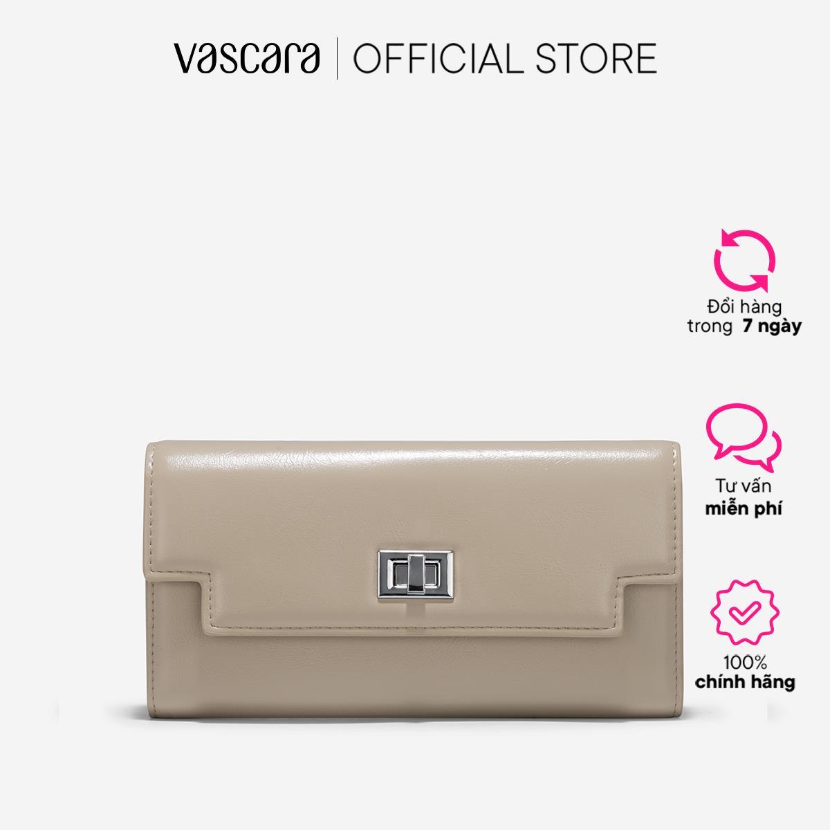 Vascara Ví Cầm Tay Nắp Gập Vát Góc - WAL 0279