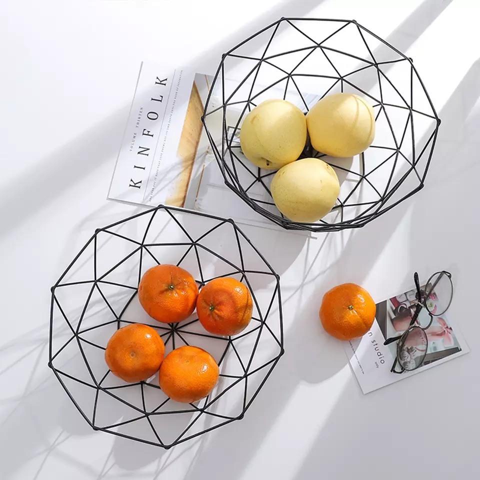 Rổ đựng hoa quả trái cây kim loại cao cấp