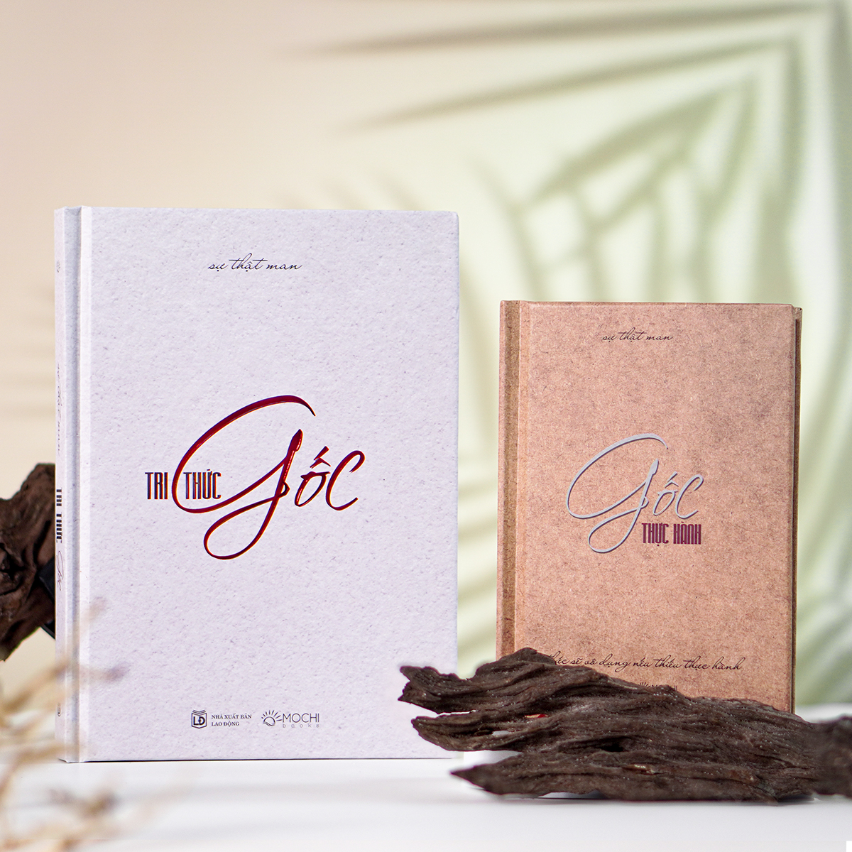 COMBO Sách GỐC - Tri Thức , GỐC - Thực Hành Tác giả Sự Thật Man Phiên bản có chữ ký & hộp quà tặng