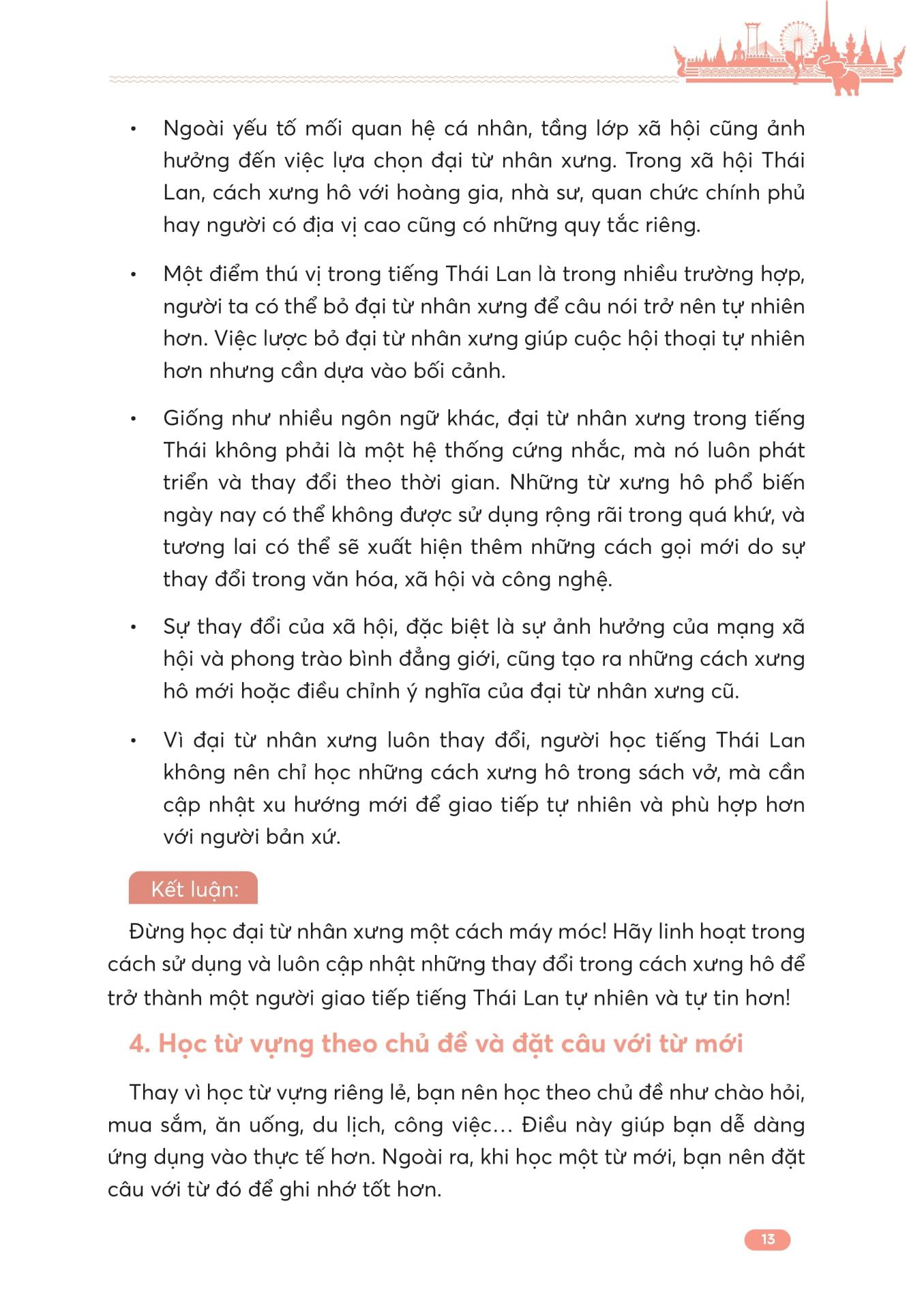 Sách - Tự Học Giao Tiếp Tiếng Thái Cho Người Mới Bắt Đầu