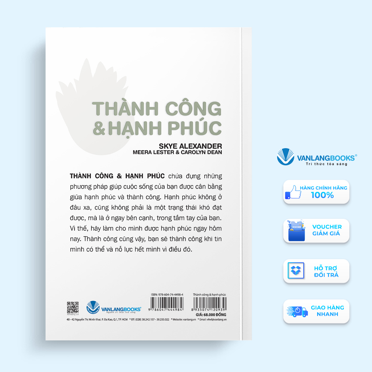 Tự Chăm Sóc Cuộc Sống - Thành Công & Hạnh Phúc - Vanlangbooks