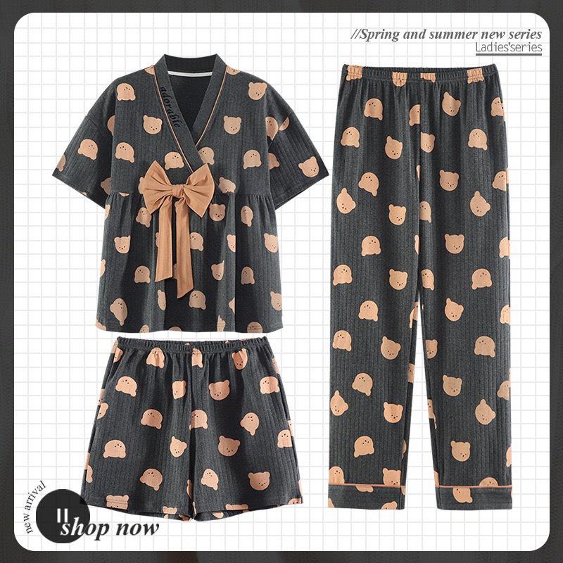 Set 3 Món Chất Liệu Cotton Co Giãn
