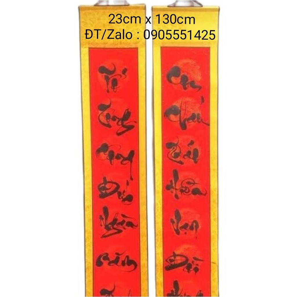 Câu đối thư pháp. Quà tặng ông bà, cha mẹ, đối tác. Câu đối bàn thờ tổ tiên. Quà tết.