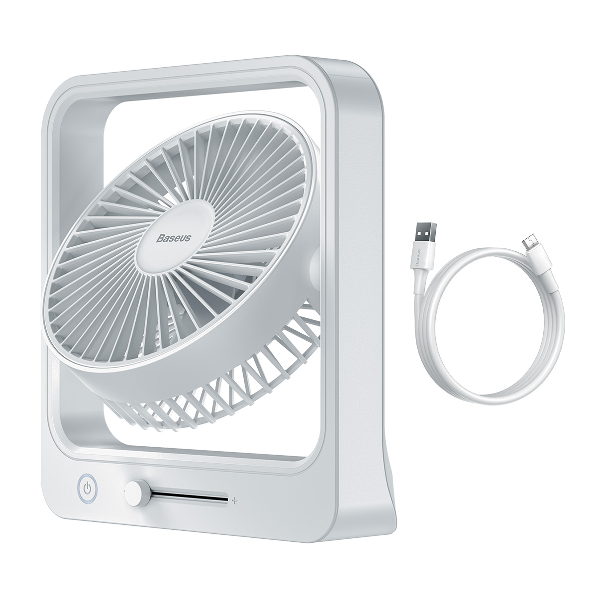 Quạt mini để bàn Baseus Cube Shaking Fan - Hàng chính hãng