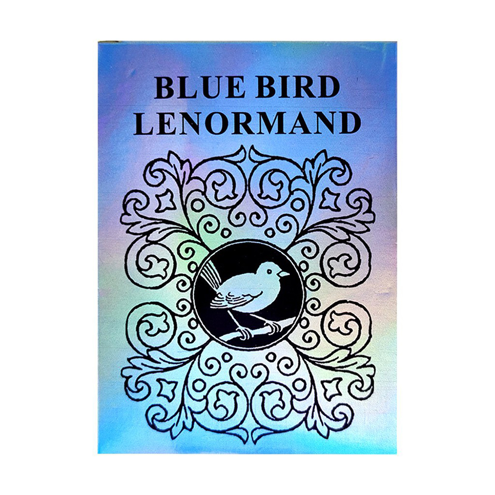 Bài Lenormand Blue Bird Óng Ánh Tặng Đá Thanh Tẩy