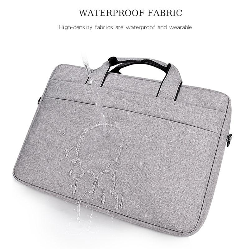 YuBeter Túi Laptop 11.6 12.5 13.3 14.1 15.4 15.6 Inch Xách Tay Túi Đeo Cho Macbook Air Pro Xiaomi Asus HP Huawei
