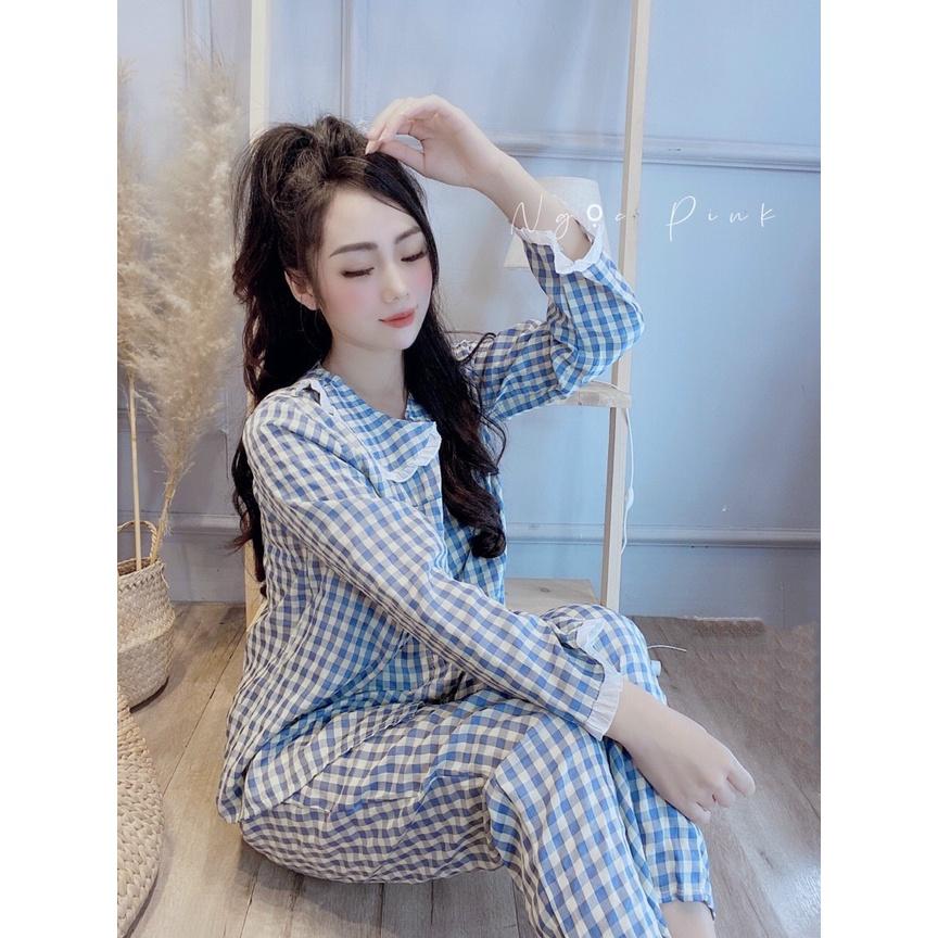 Bộ đồ bầu và sau sinh dài tay SANG CHẢNH siêu mềm mát