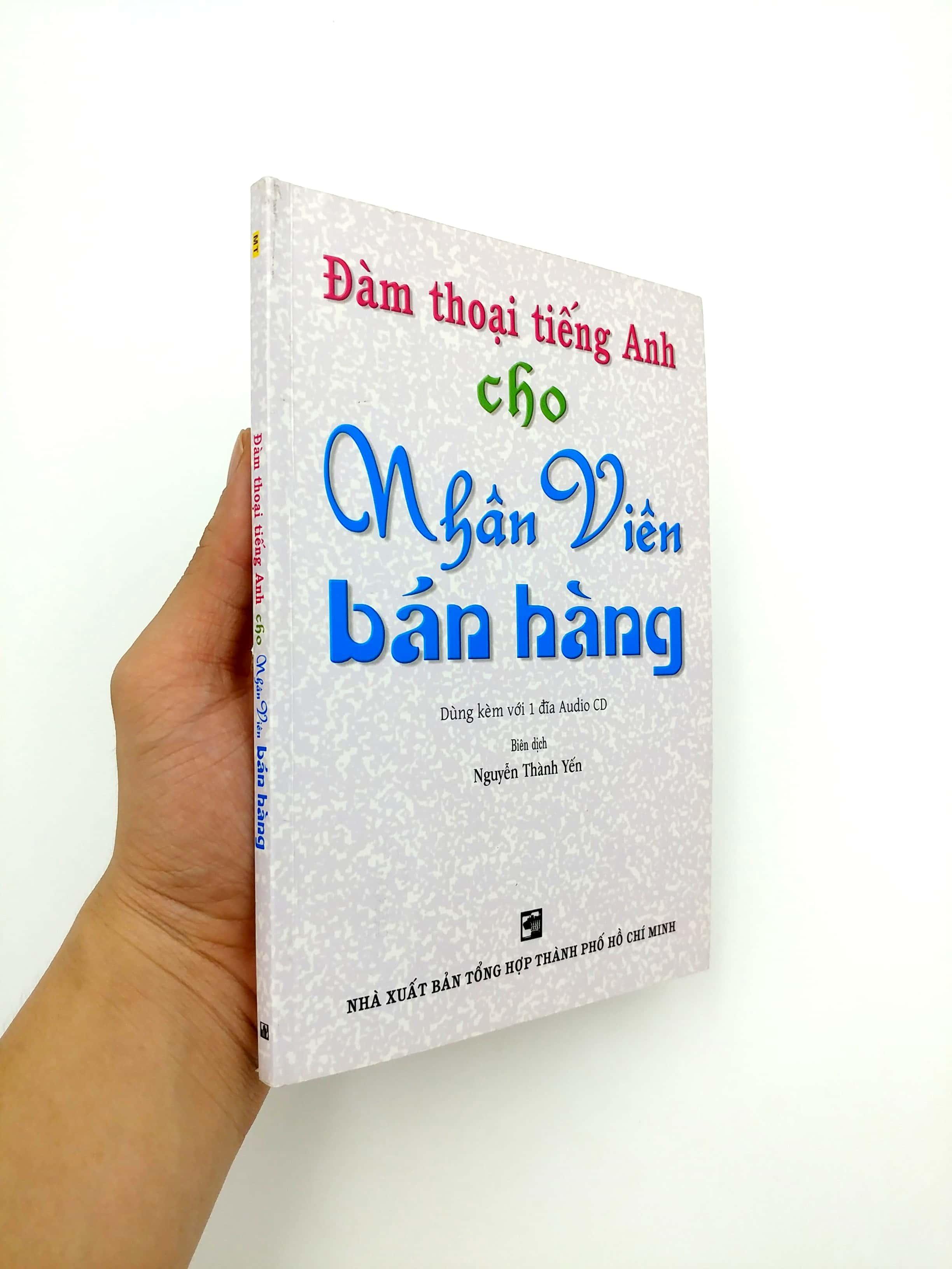 Sách Đàm Thoại Tiếng Anh Cho Nhân Viên Bán Hàng - Kèm CD
