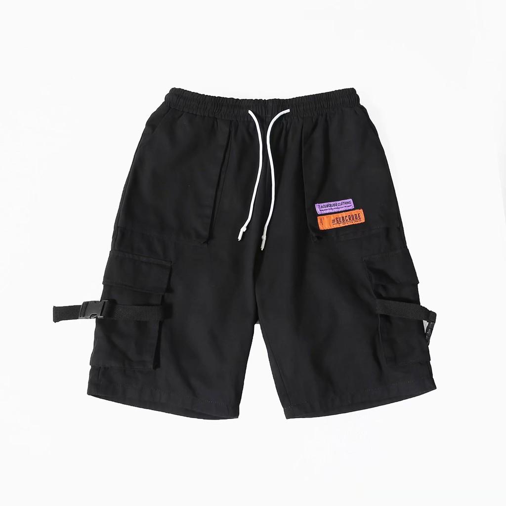 Quần Đùi Nam Dáng Rộng Có Túi Cá Tính