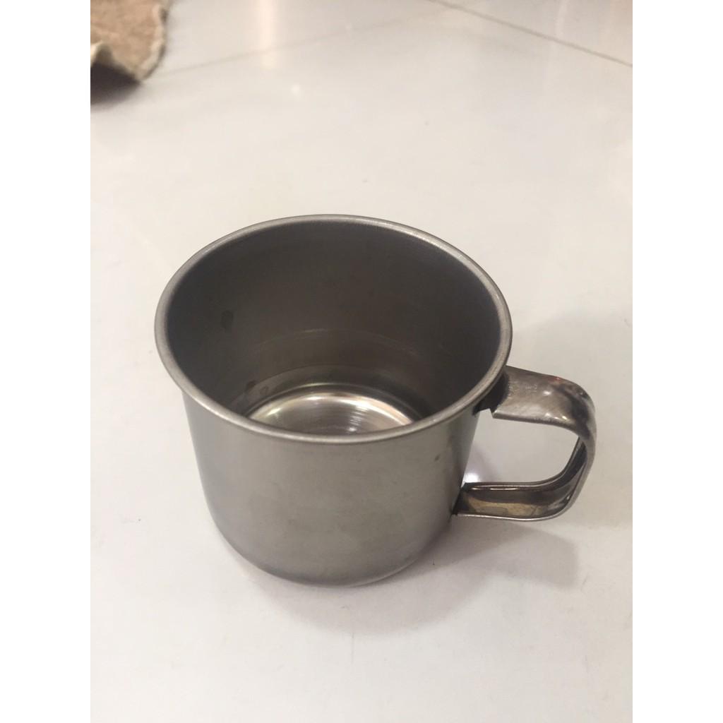 Combo 5 Ca Inox (7cm) Làm Đá - Uống ( CÓ QUAI)