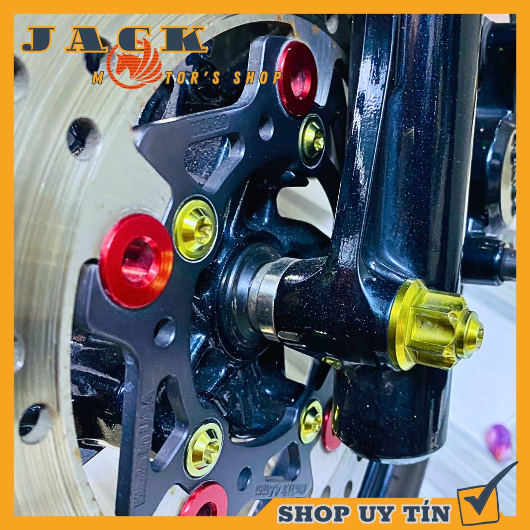 Bộ cục canh bánh trước xe Vario Airblade inox 304 nguyên khối CNC không cần gỡ roong