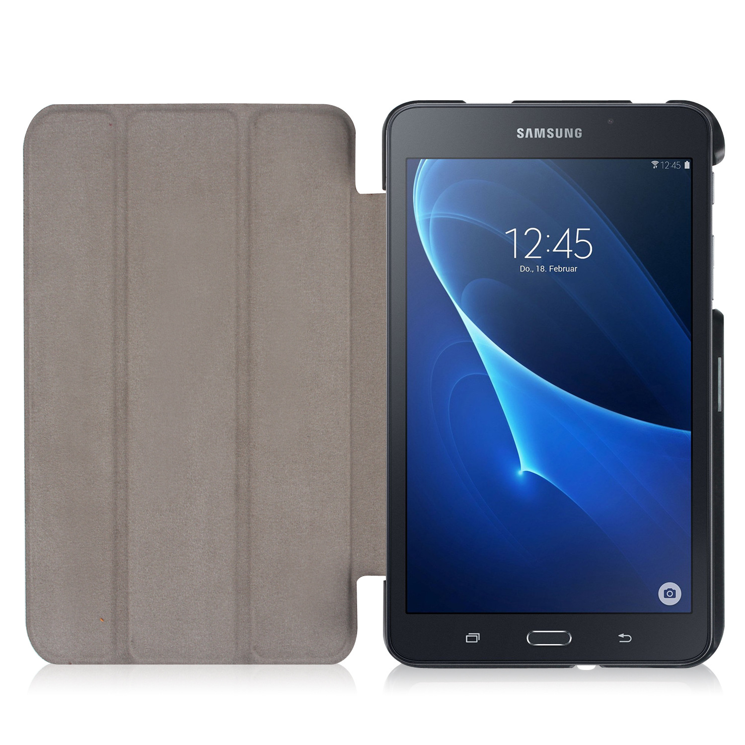 Bao Da Cover Cho Máy Tính Bảng Samsung Galaxy Tab A 7.0 (2016) T280 / T285 Hỗ Trợ Smart Cover