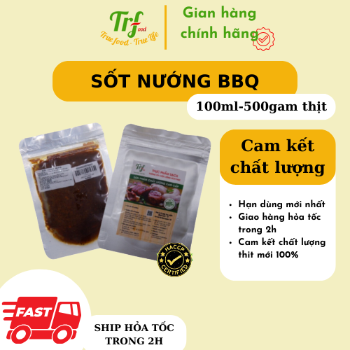 Sốt nướng BBQ TRF - 200ml