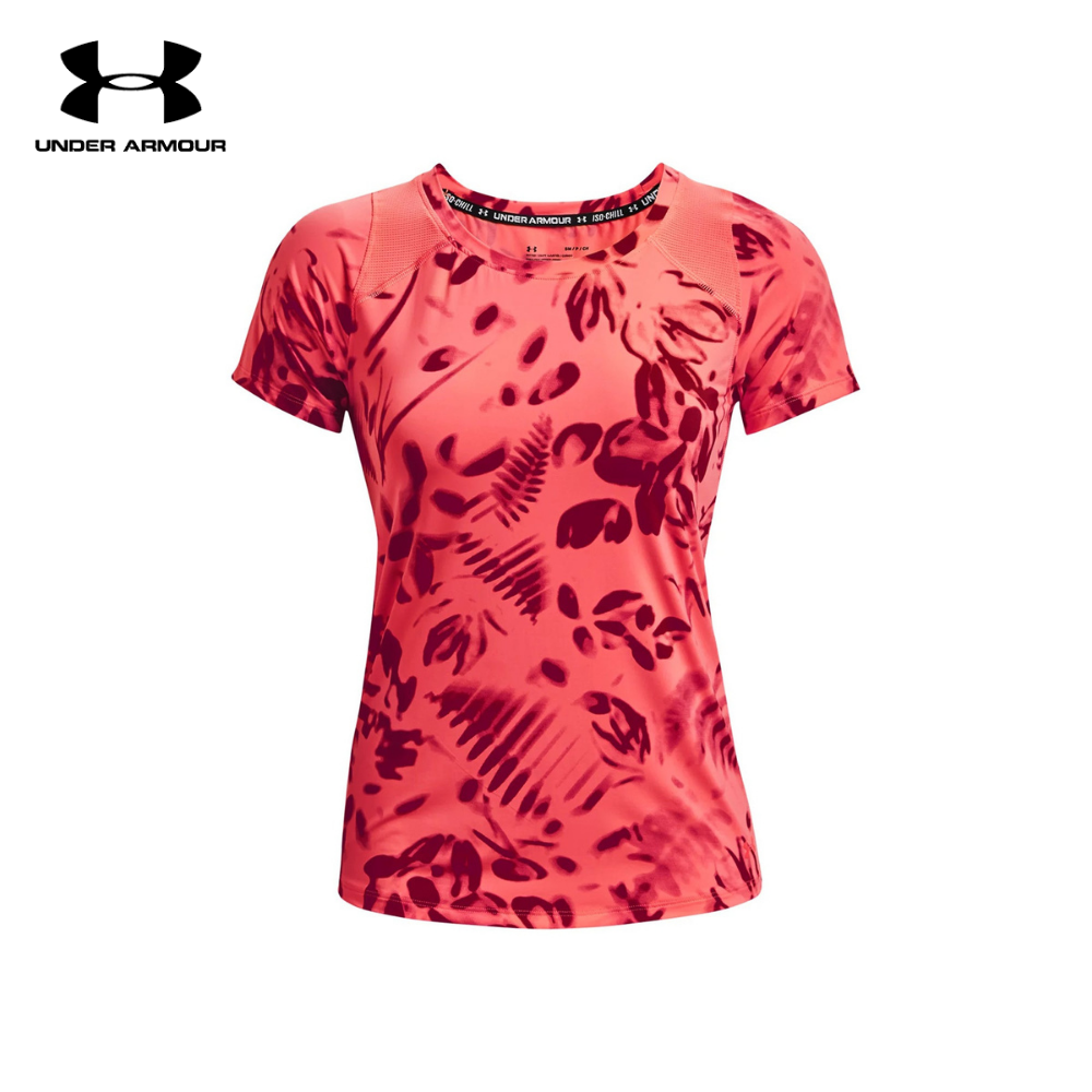 Áo thun tay ngắn thể thao nữ Under Armour Iso-Chill 200 Print Ss - 1365688-819