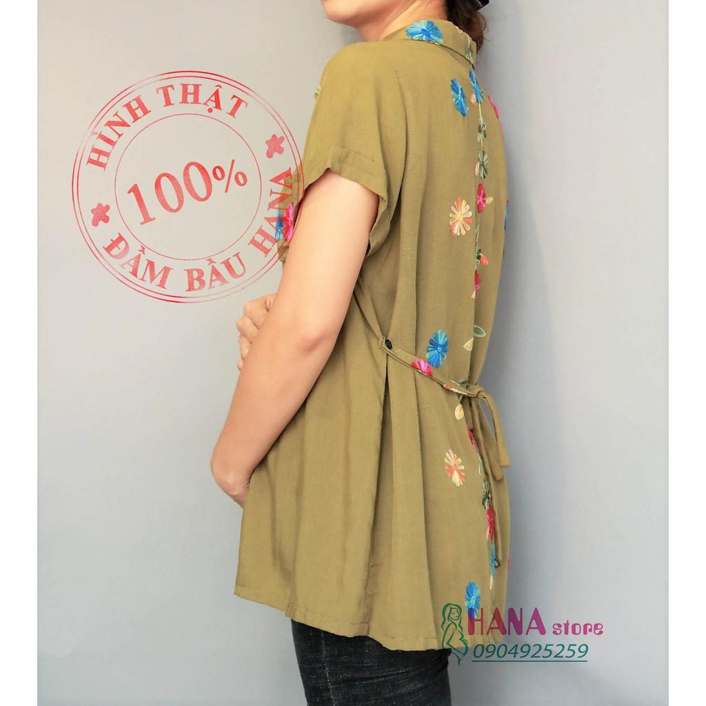 Áo Bầu Thời Trang Công Sở Đẹp Xinh