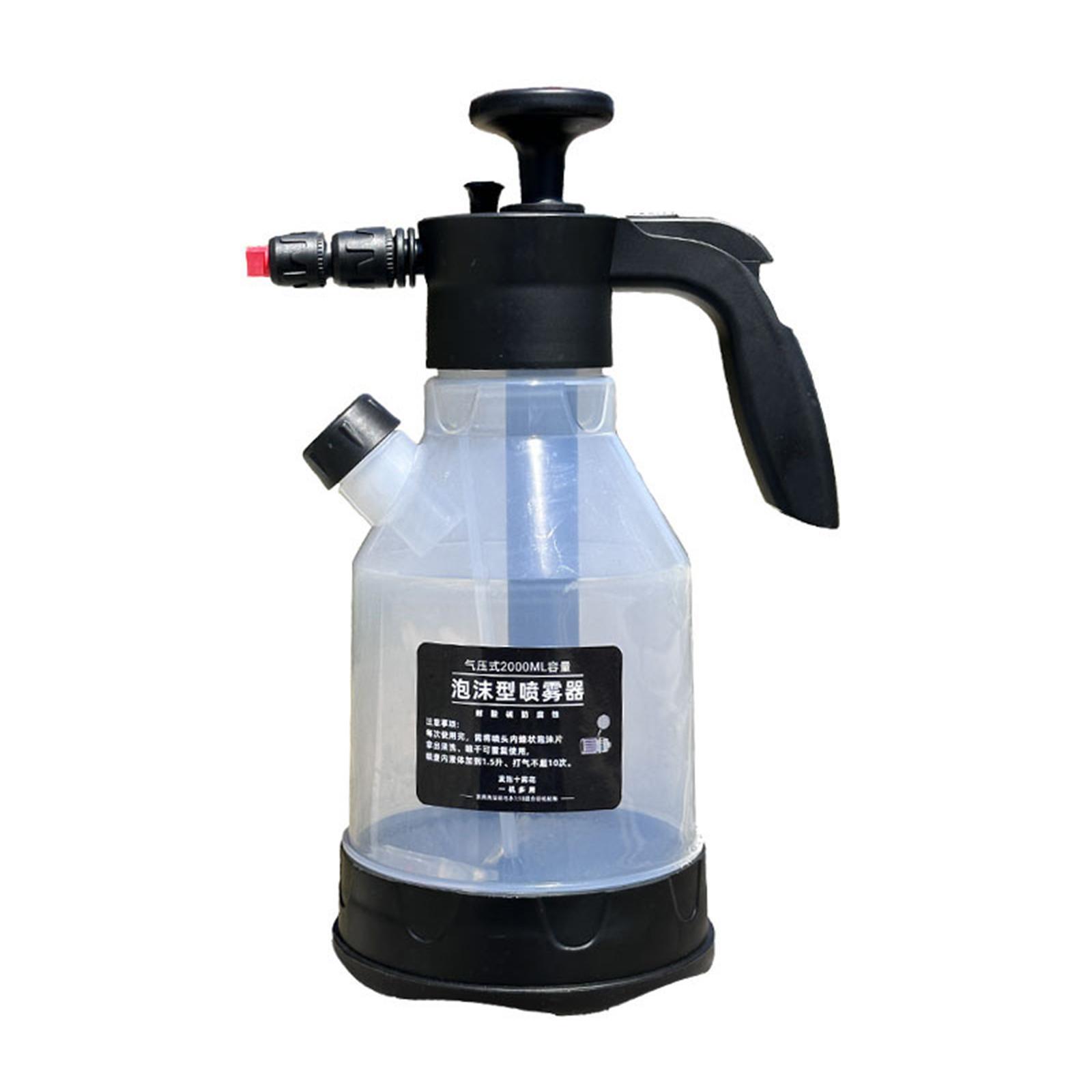 Foam Sprayer 2L Potable Portable Garden Pump Sprayer for Vehicle Lawn Window