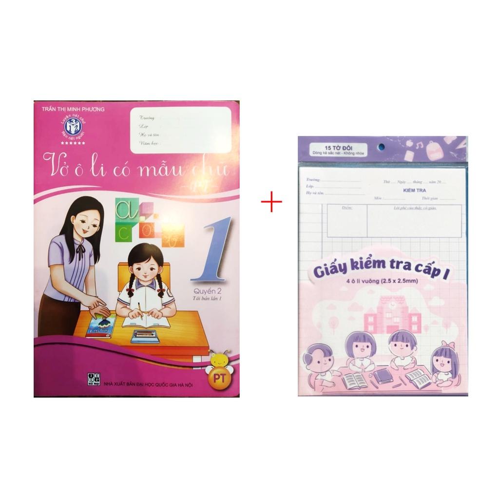 Sách - Vở Ô Li Có Mẫu Chữ Lớp 1 Quyển 2 - PT