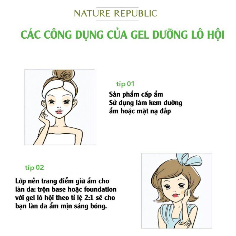 Gel nha đam dưỡng ẩm đa năng