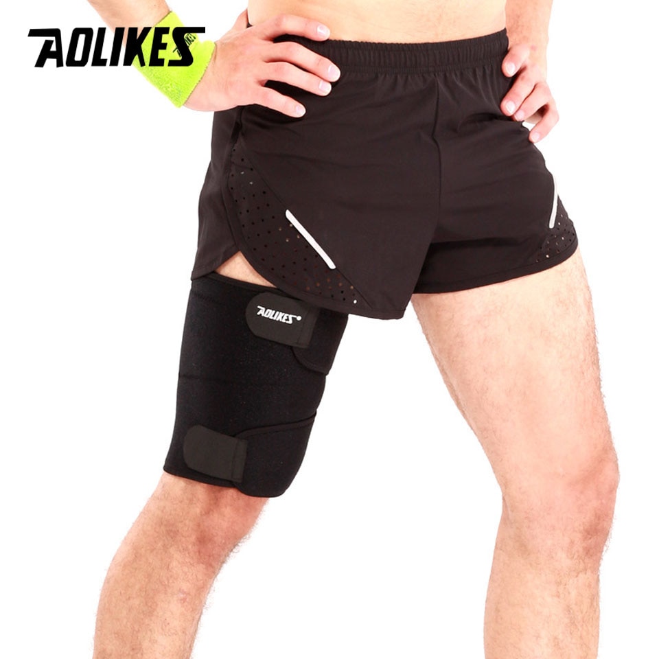 Đai bó quấn bảo vệ cơ đùi AOLIKES A-7956 Sport Thigh Support