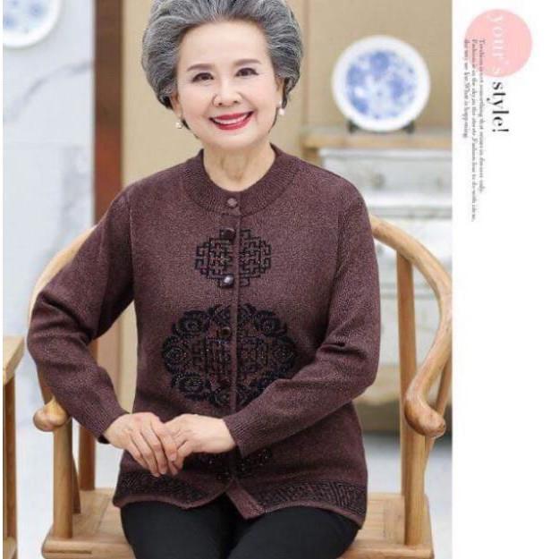 Áo len cho người già, cho bà_vuong