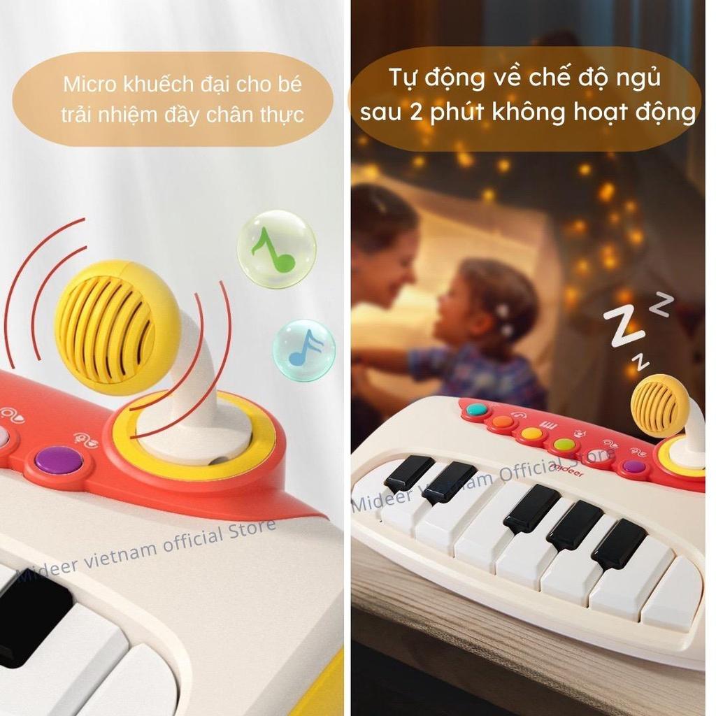 Đồ Chơi Đàn Piano điện tử 8 phím cho bé Mideer 6 in Electronic Keyboard Toy