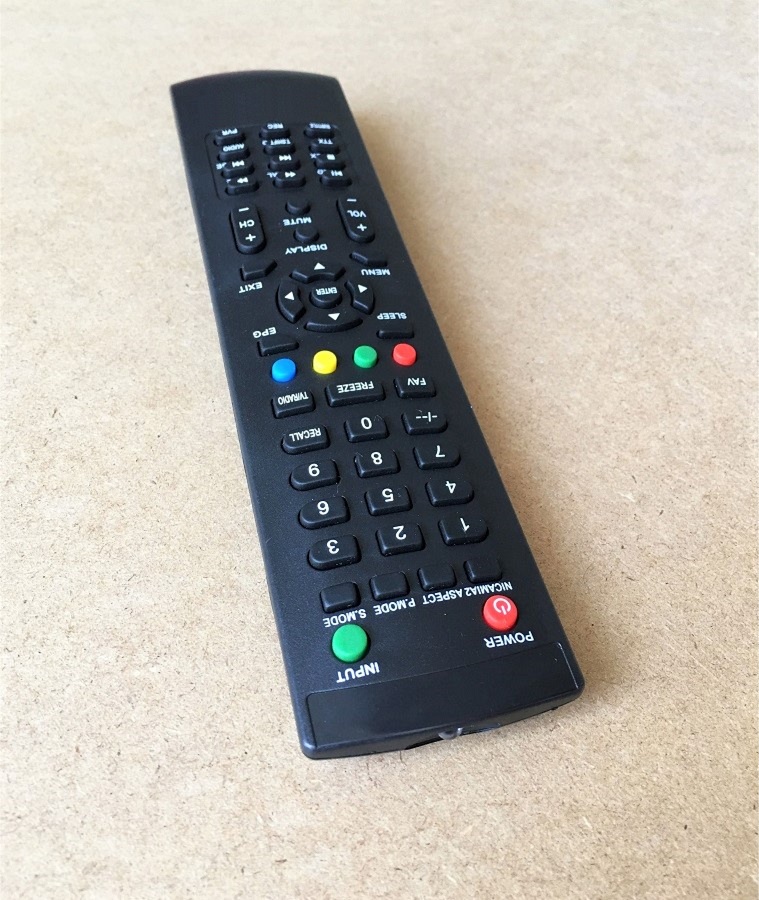 Remote Điều Khiển Dành Cho Tivi LCD, TV LED Asanzo P Mode (Kèm Pin AAA Maxell)