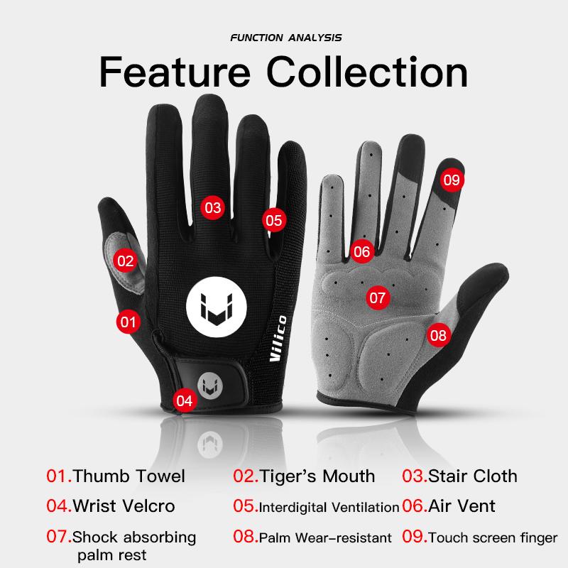 1Pair Half Finger Găng tay đua xe đạp chống trượt Găng tay xe máy chống sốc MTB Găng tay xe đạp Găng tay thể thao Găng tay Color: BU1 Size: M