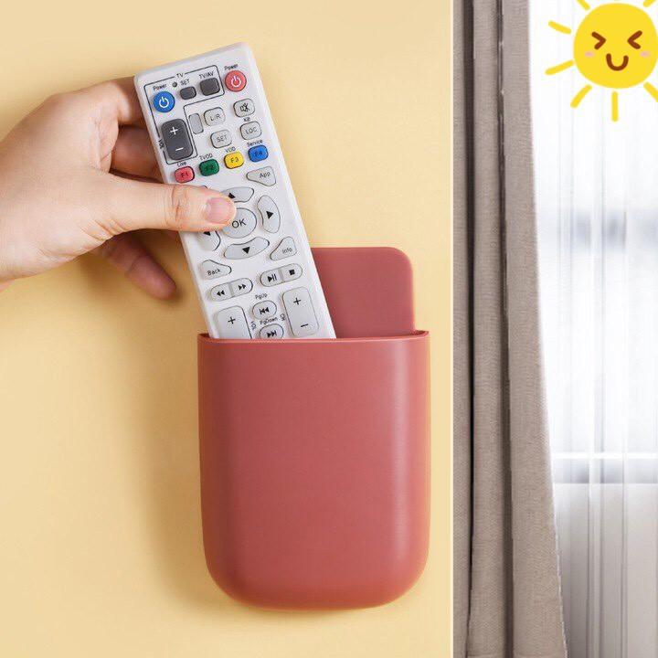 BÁN SỈ Giá Đựng Remote Dán Tường, Giá Đỡ Điều Khiển Từ Xa Gắn Tường Siêu Bền 88246 SHOP BUÔN 88