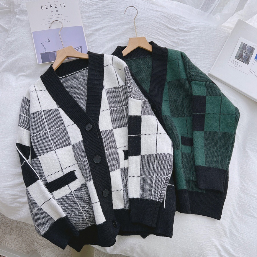 Hình ảnh Áo len cardigan nữ, Áo khoác cardigan nữ len mềm mại phong cách Hàn Quốc freesize dưới 63kg V29