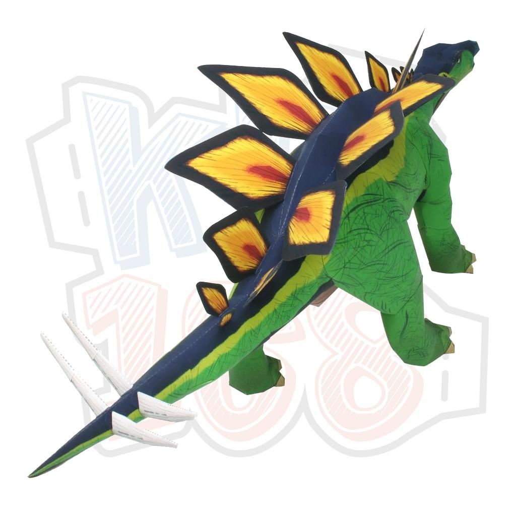Mô hình giấy Khủng long Stegosaurus