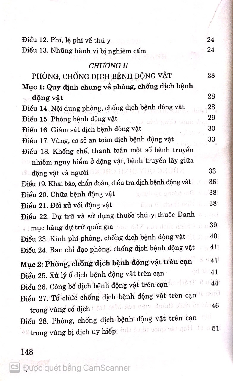 Luật thú y