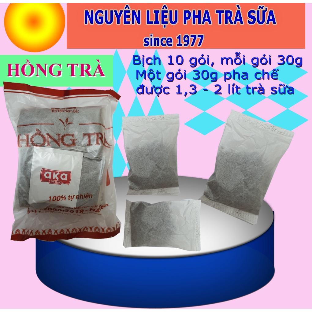 Hồng Trà NNST Tân Nam Bắc, Bịch 10 Gói, Mỗi Gói 30g - Thương Hiệu Từ Năm 1977