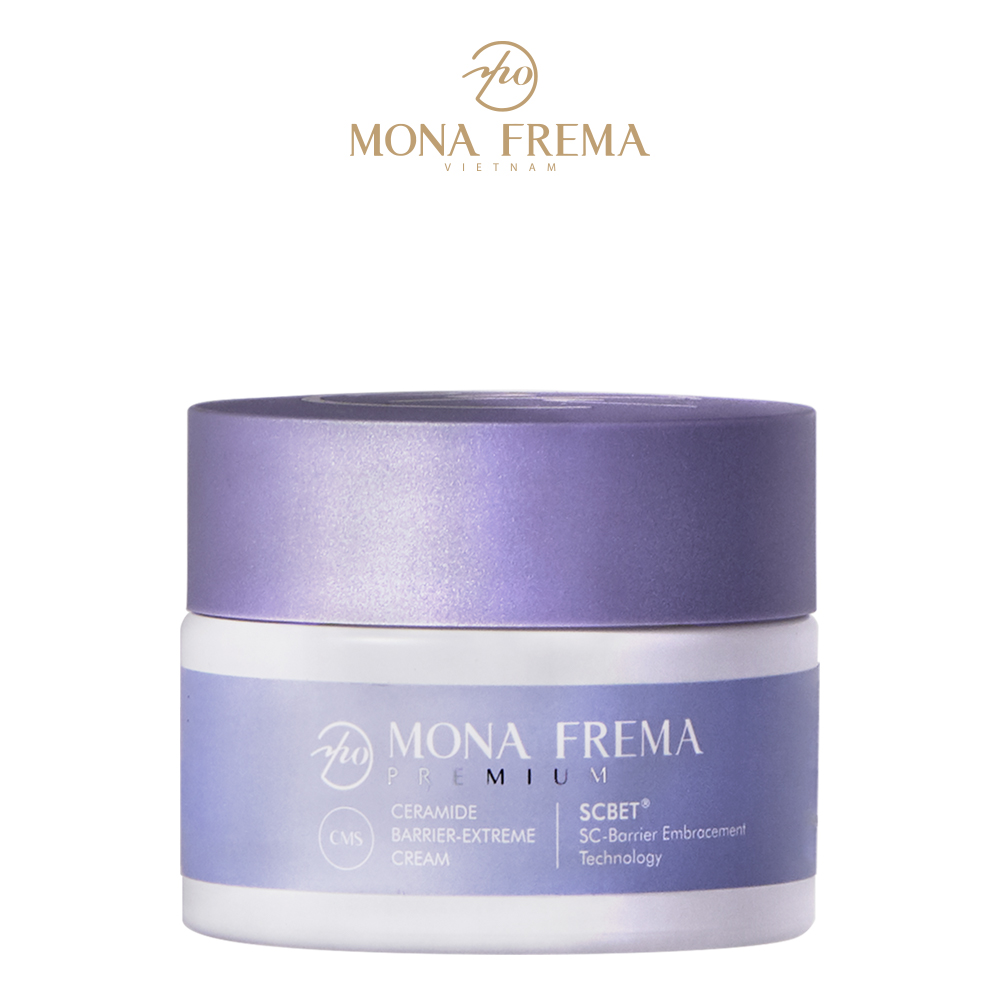 Kem Khóa Ẩm Chuyên Sâu Mona Frema CMS Ceramide Barrier-Extreme Cream 50g