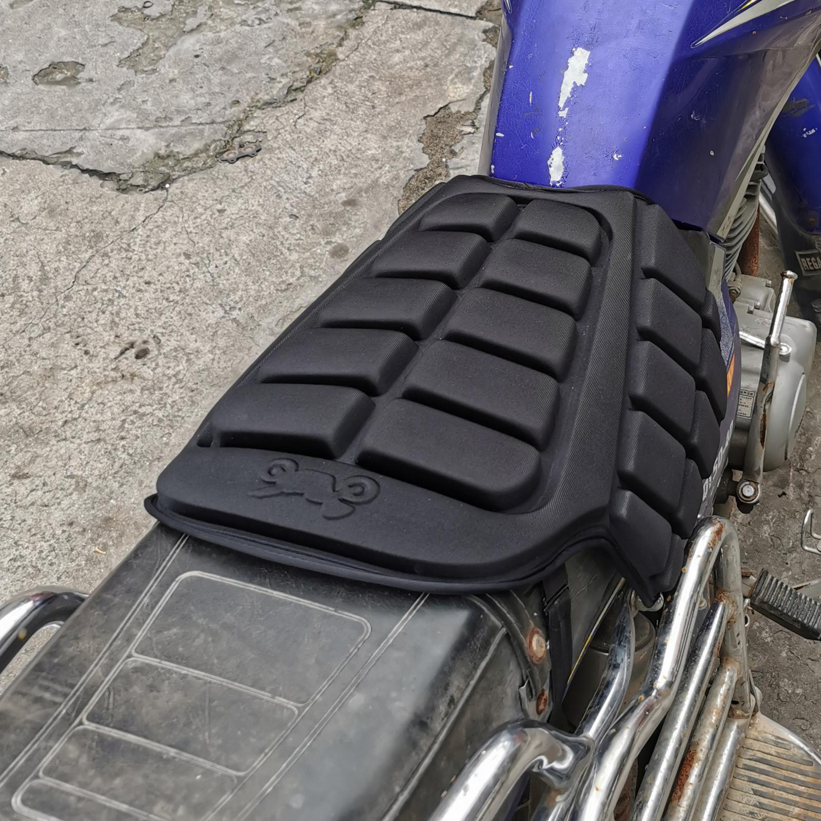 Motorcycle Seat Cushion Ride Cooling Down Seat Pad Protector Anti-skid
