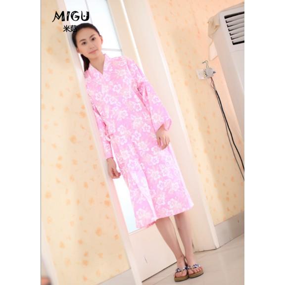 Bộ yukata chất vải thô Nhật mềm siêu thoáng mát