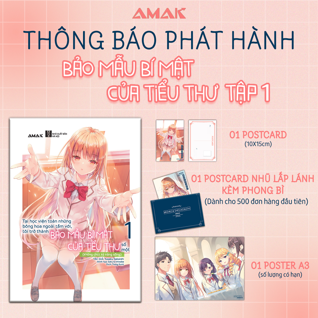 [Light Novel] Bảo Mẫu Bí Mật Của Tiểu Thư - Tập 1 - Amakbooks