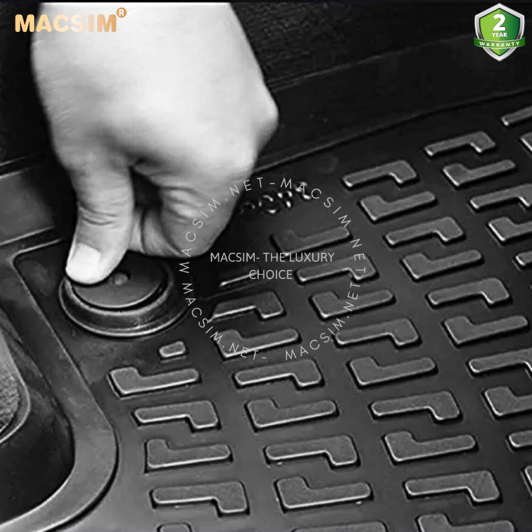 Thảm lót sàn ô tô TPU Silicon Audi Q3 2011- 2018 Nhãn hiệu Macsim