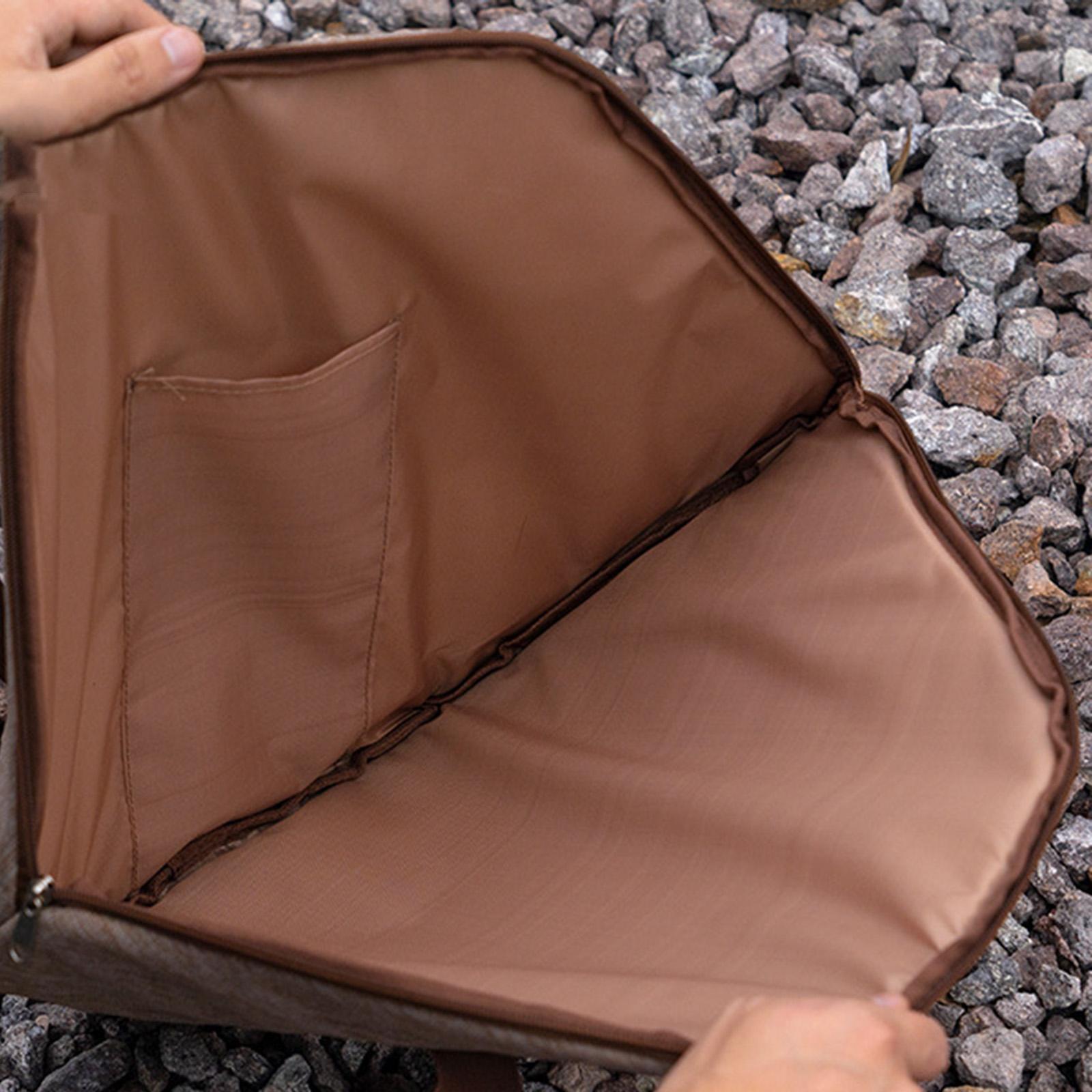 Waterproof Skillet Bag Chef Bag Zipper Pouch Storage Bag Grill Accessories Bag Cooking Utensils Container Picnic for Hiking