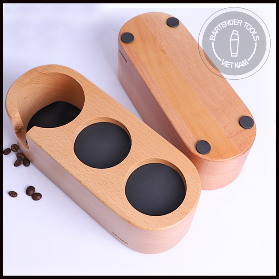 Tamper Base Gỗ 3 Ngăn