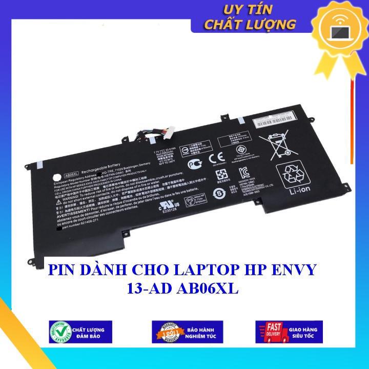 PIN dùng cho LAPTOP HP ENVY 13-AD AB06XL Hàng chính hãng MIBAT1321