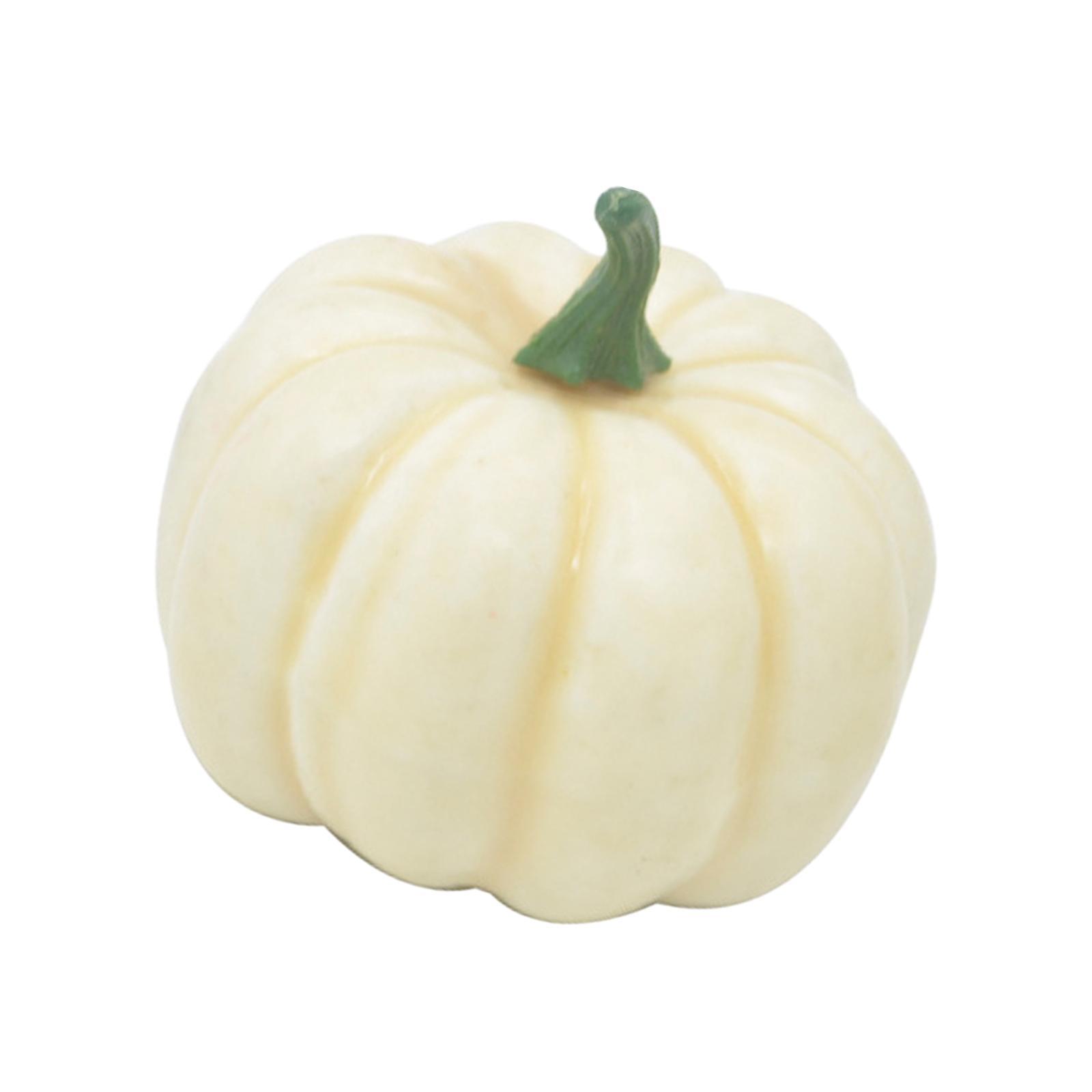 Artificial Pumpkin Foam Pumpkin Lifelike Fall Harvest Decorative Pumpkin Simulation Pumpkin for Table Thanksgiving Halloween Decor Fireplace