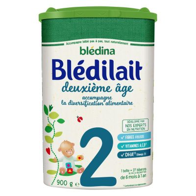 sữa bột bledina bledilait số 2 900g (từ 6-12 tháng) - hộp 900g - sữa tự nhiên 1