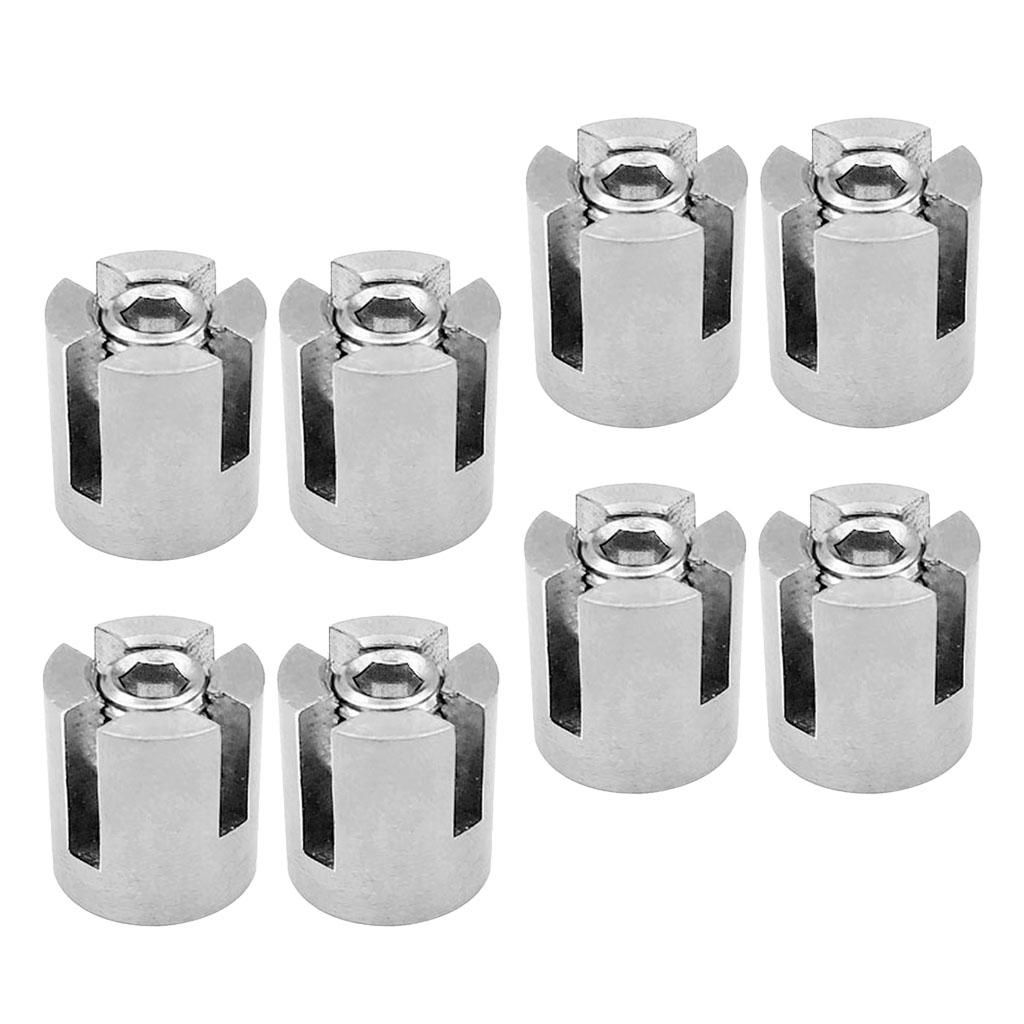 8 Món Thép Không Gỉ 316 Mềm Cao Cấp 3 Mm Dây Tregging Chéo Kẹp