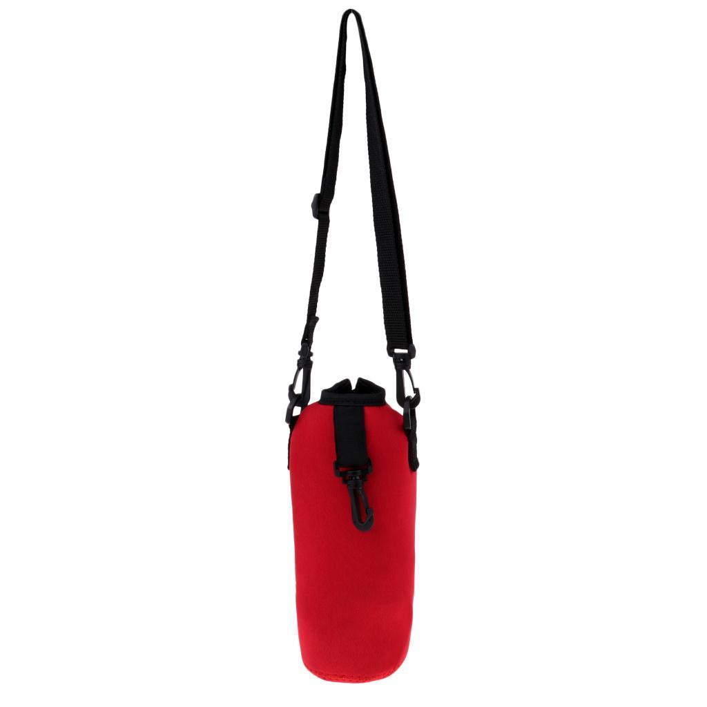 2pcs Water Bottle Holder for 750ml Bottles - Carry, Protect and Insulate Your Flask with Adjustable Shoulder Strap