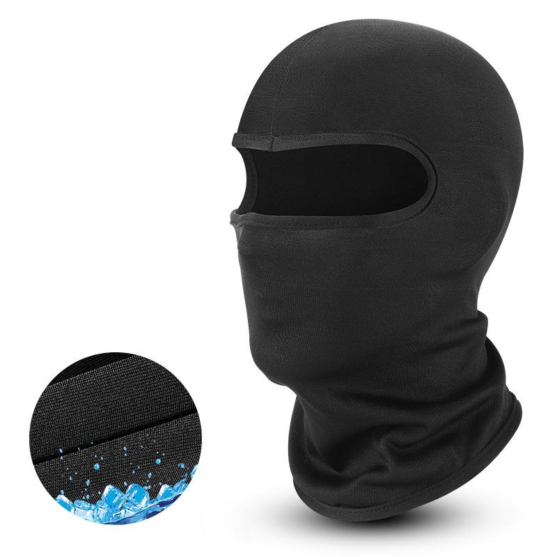 WEST BIKING Balaclava Xe đạp Đi xe đạp Mũ du lịch Che mặt chống bụi Mũ chống nắng Mũ trùm đầu thể thao chống gió Mặt nạ chống nắng Màu sắc: Đen