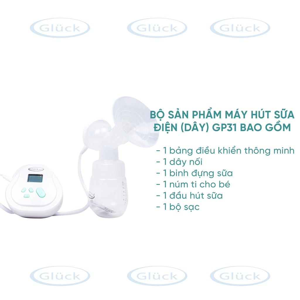 Máy hút sữa điện Gluck Baby cho mẹ bé GP31 Gluck Official