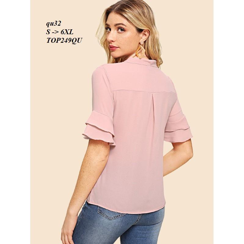 TOP179 ÁO KIỂU NỮ TAY LOE