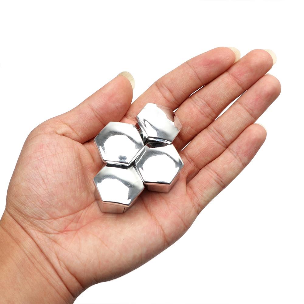 Nắp đậy ốc vít trang trí vành bánh xe hơi cho Peugeot 207 301 307 308 408 508 3008 15Piece