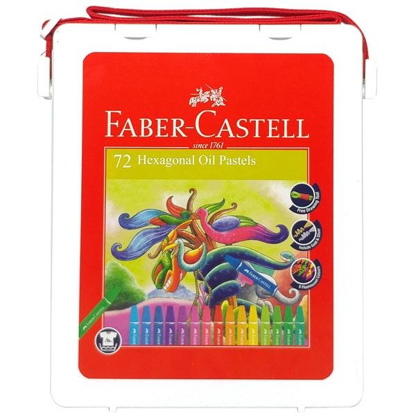 Hộp 72 Bút Sáp Dầu Kèm Chuốt - Faber-Castell 120172