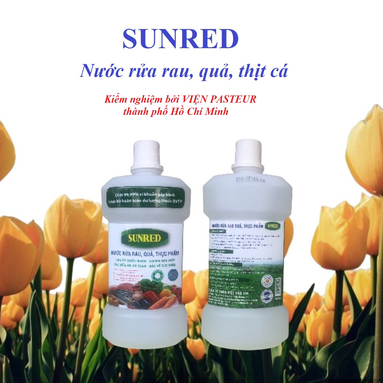 Nước Rửa Rau Quả, Thực Phẩm SUNRED.